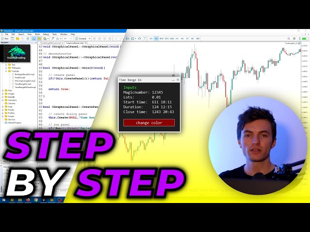 How to create a graphical panel in mql5 | Part 1/2