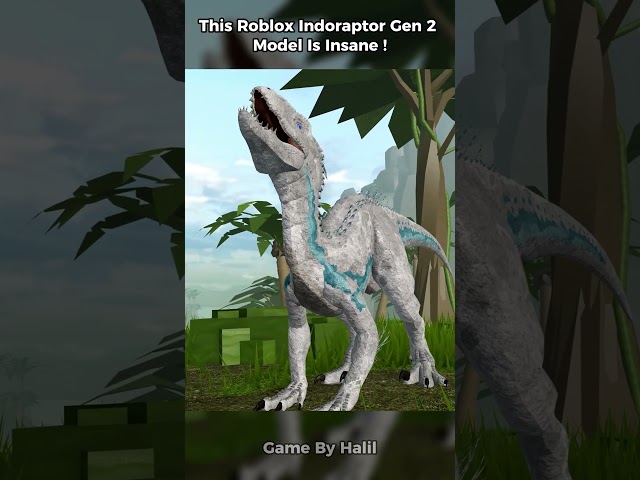 NEW Indoraptor Gen 2 UPDATE !  #roblox #dinosaur #indoraptor