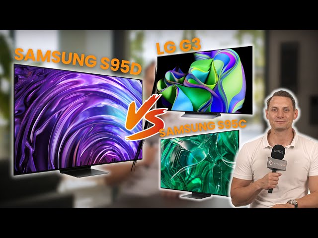 Samsung S95D TV Review (vs LG G3 & S95C) — Does a Matte QD-OLED Make Sense?