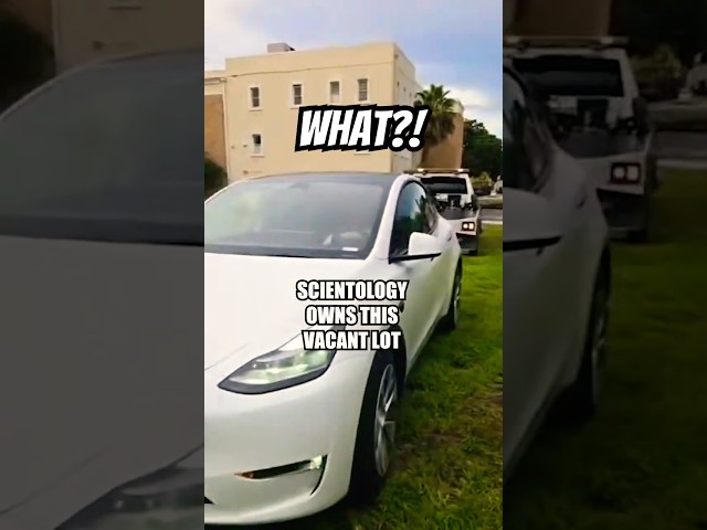 Scientology tries to tow my car