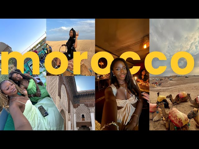 Marrakech, Morocco Travel VLOG | desert, guide, things to do, what we eat | Lifewithchlo