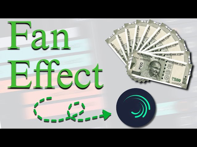 Fan effect tutorial || Alight Motion #alightmotion