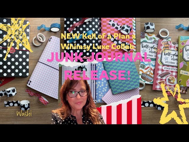 NEW Junk Journal Release | Scrapbook | Art Collage | Memorykeeping | Scrapbooking | Planning 