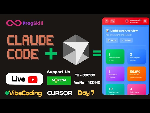 Day 7 -- Vibe Coding a Community food bank Until We Donate $100