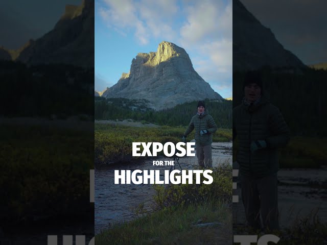 This is how you properly expose a photograph...