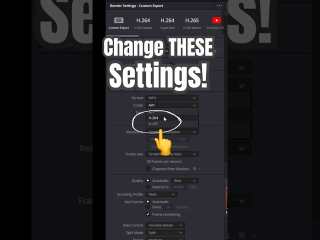 Get Your Export To Look GREAT on YouTube - DaVinci Resolve