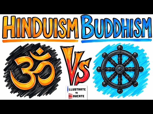 Hinduism and Buddhism Explained | What is the difference between Hinduism and Buddhism?