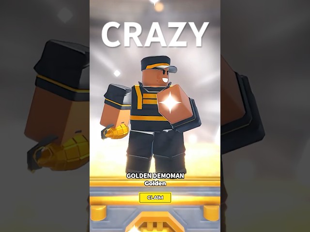 THEY JUST ADDED NEW GOLDEN PISS TOWER IN TDS  #tds #roblox #towerdefensesimulator