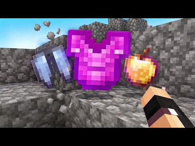 Minecraft, But COBBLESTONE IS EXTREME OP!