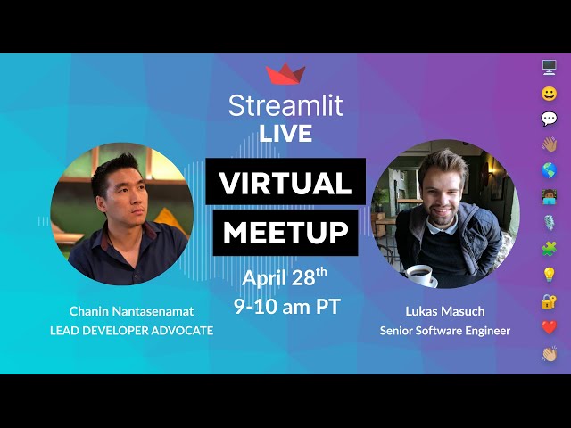 Streamlit Virtual Meetup
