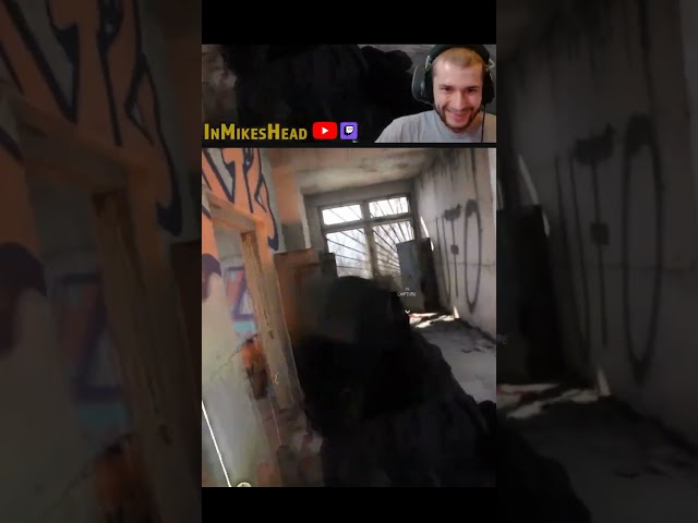 He went flying 😂 (Bodycam)