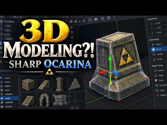 I Built a 3D Modeler Inside Sharp Ocarina