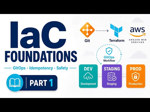 Infrastructure as Code Foundations: IaC, GitOps, Idempotency & Safe Provisioning