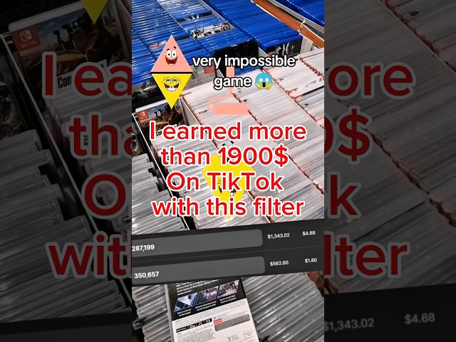 How I make money fast with TikTok effects #tiktok #money #makemoneyonline