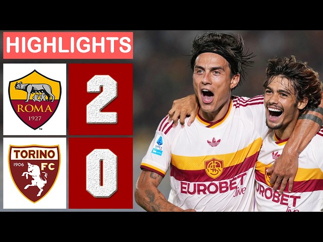 Roma vs Torino 2-0 Highlights & All Goals 2026 HD