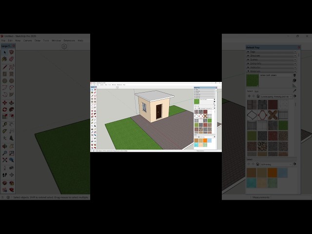 SketchUp modeling in tamil #intamil #design #modeling# beginners