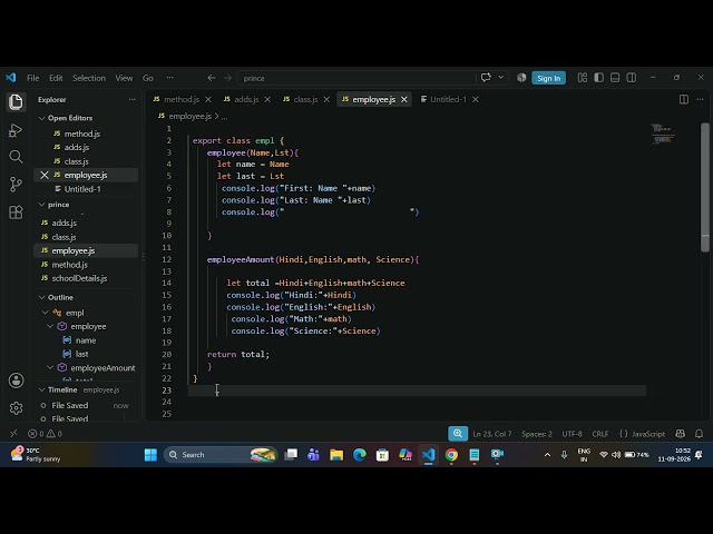 Javascript (Class-19) Class Method / How to Create Object / Class Method Use Complete Guide In Hindi