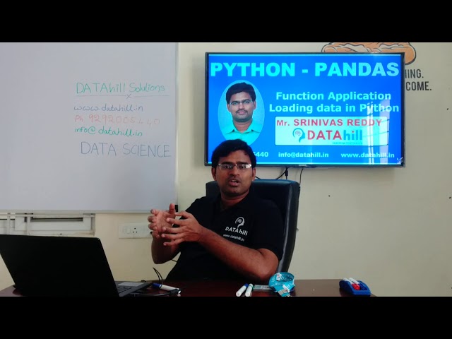 09 Function Application & Loading data into Python   DATAhill Solutions