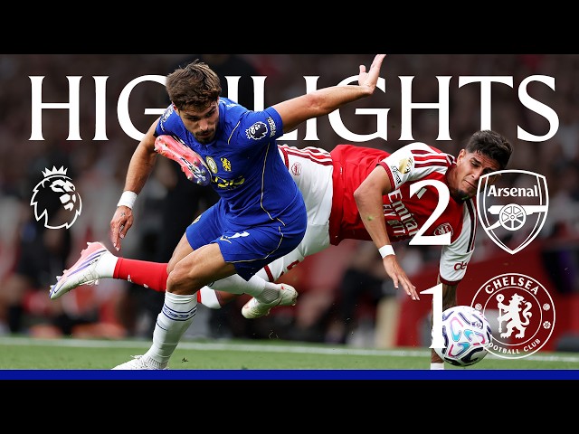 Arsenal 2-1 Chelsea | HIGHLIGHTS | Premier League 2026/27