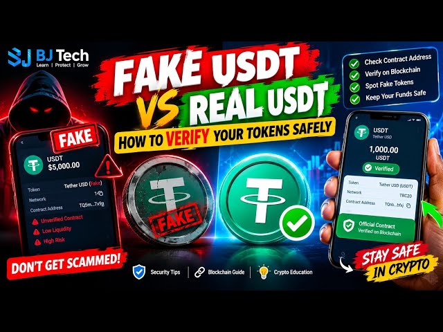 Fake USDT vs Real USDT: How to Verify Your Tokens Safely