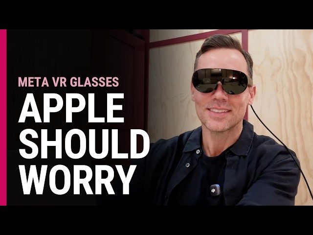 I tried Meta VR Glasses first: better than Vision Pro?