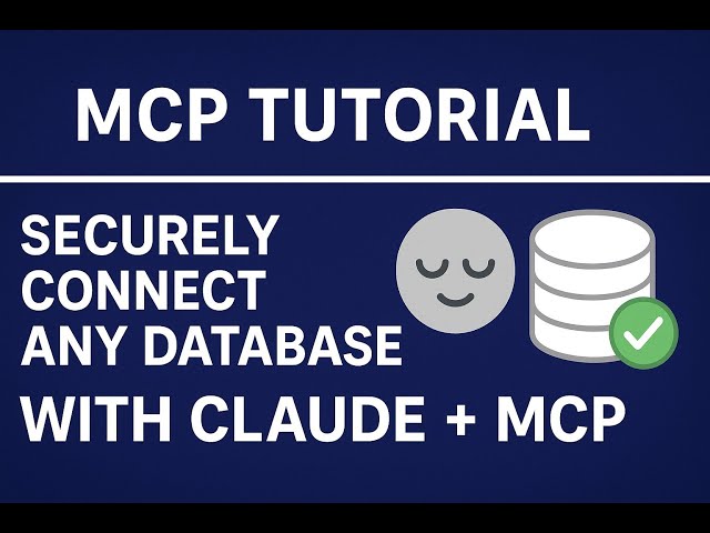 MCP Tutorial | Securely Connect Any Database with Claude + DreamFactory AI Data Gateway