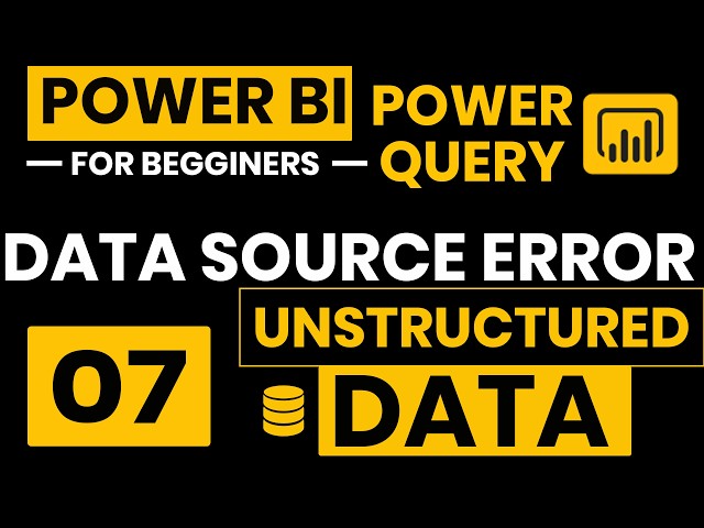 How to Change Data Source in Power BI | Fix Data Source Errors Easily
