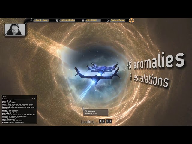 Guristas highsec anomalies & escalations in a Stratios (made half a bill during stream!)