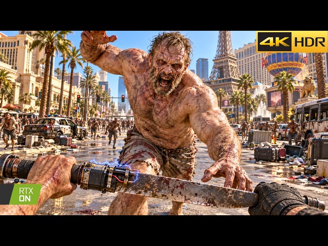 LAS-VEGAS APOCALYPSE (5090) Realistic ULTRA Graphics (4K 60FPS HDR) Dead Island 2