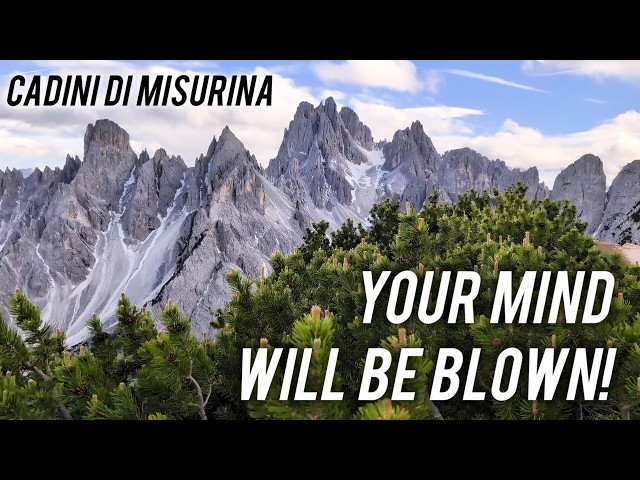 Exploring the Breathtaking Cadini Di Misurina - Incredible Views of The Dolomites