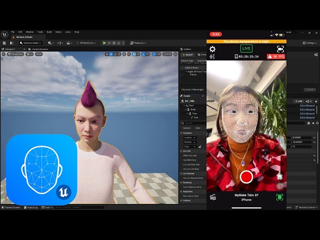 How to setup LiveLink for Metahuman Face Capture in Unreal Engine (iphone) | BOWTI VTUBER TUTORIAL