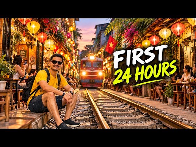 One Day in Hanoi on a Budget | Vietnam Airport Arrival Day