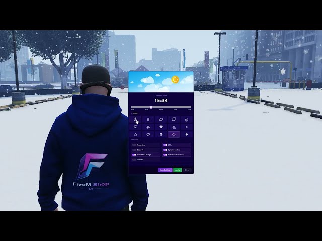 Free FiveM Weather & Time Script | Open Source | ESX, QBox & QBcore
