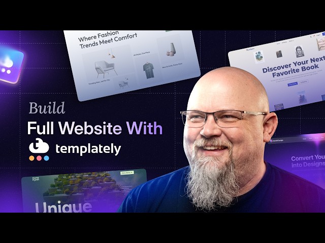 How to Create a Full Website with AI from Templately App