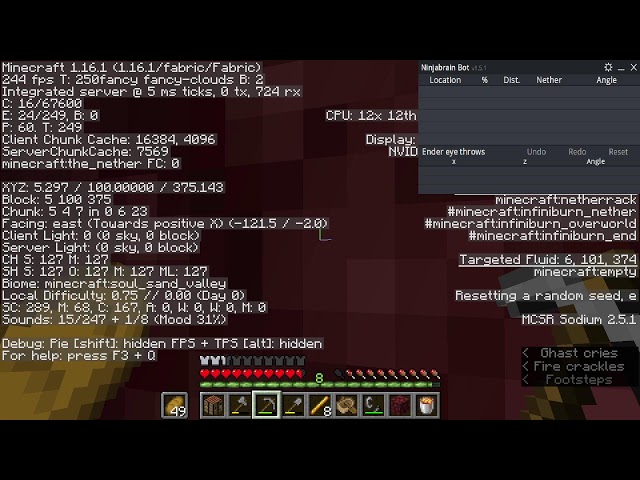 An MCPE Player Attempts a Speedrun in Minecraft Java Edition