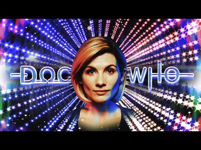 Doctor Who Jodie Whittaker titles in a 1986 style (2019)
