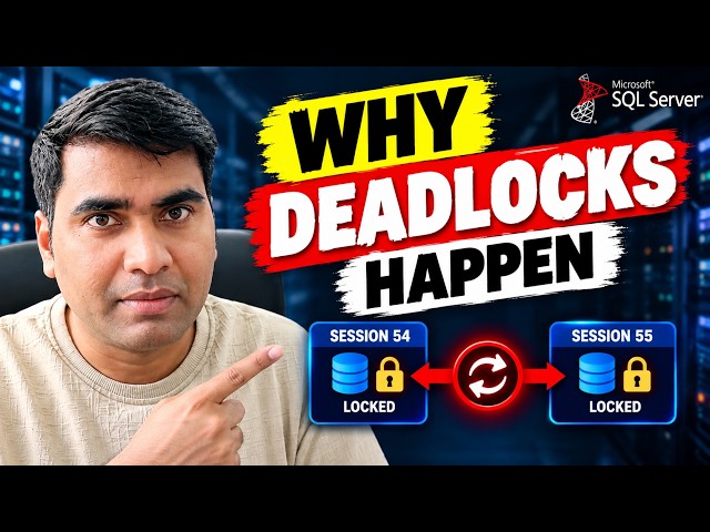 Why SQL Server Deadlocks Happen — 5 Critical Production Fixes