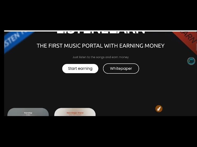 🔥 [BOUNTY] LISTEN2EARN 💰 A Ready-Made Music portal 🤑
