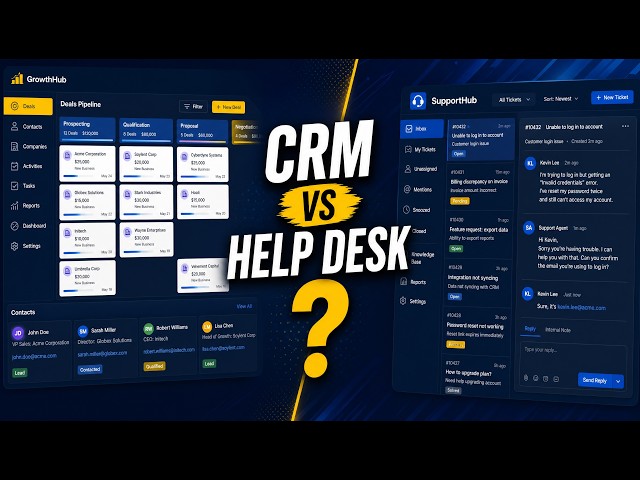 Best CRM for Customer Service? Start with a Help Desk