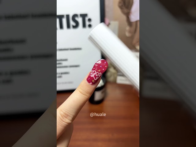 Cheap and beautiful Coca-Cola gel nail stickers#shorts #nailart #gelnail #asmr #fyp