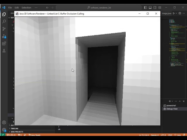 [Java 3D] from scratch - Baking Global Illumination / Radiosity - first experiments - Test #1