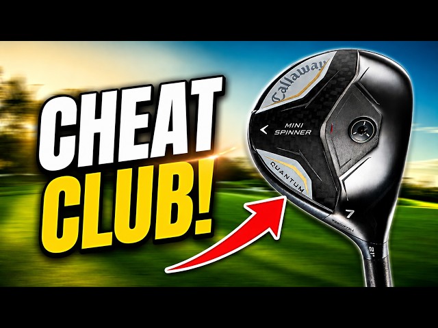The EASIEST Golf Club I've EVER Tested? | Callaway Quantum Mini Spinner