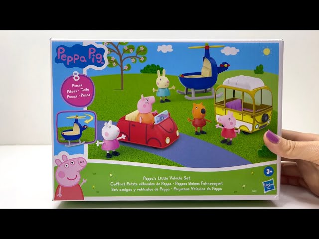 8 Minutes Satisfying with Unboxing and Review Peppa Pig’s Vehicle Set ASMR