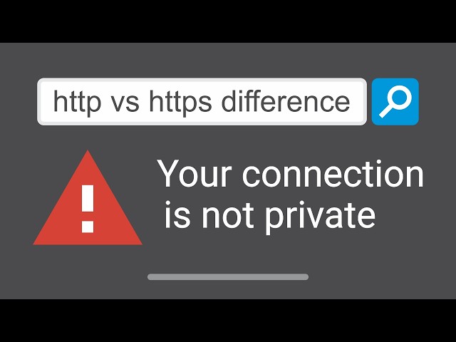 HTTP vs HTTPS: What's the Difference? | Networking Basics
