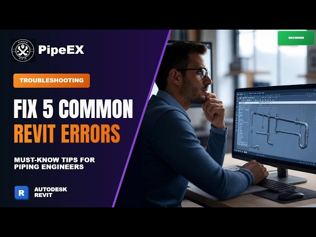 5 Revit Piping Tips You Must Know | Fix Common Errors Fast