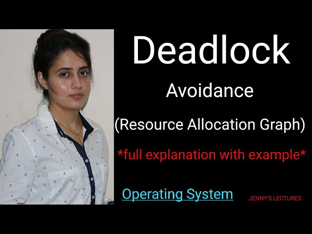 Lec22 Deadlock Avoidance with Resource Allocation Graph(with example) | Operating System