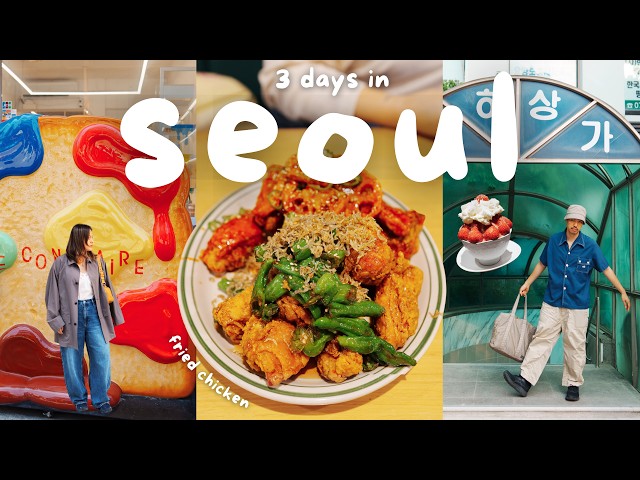 3 Days in Seoul Vlog 🇰🇷 Best Restaurants, Shopping, Cafes & Things to Do | Seoul Travel Guide 2026