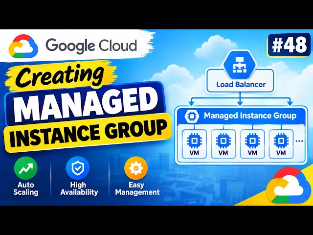 Creating managed instance group 
