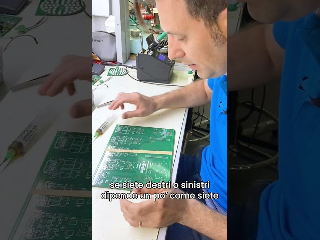 L'#ingegnere insegna cose. #tutorial: rework su scheda di nostra produzione - Video intero