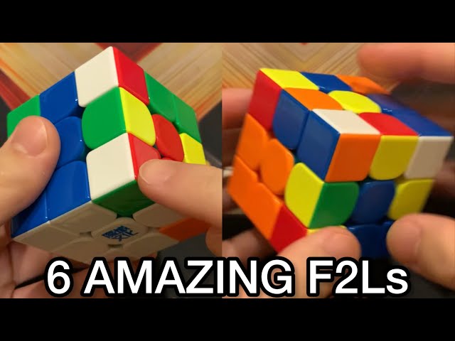 TOP 6 F2L tricks you SHOULD KNOW